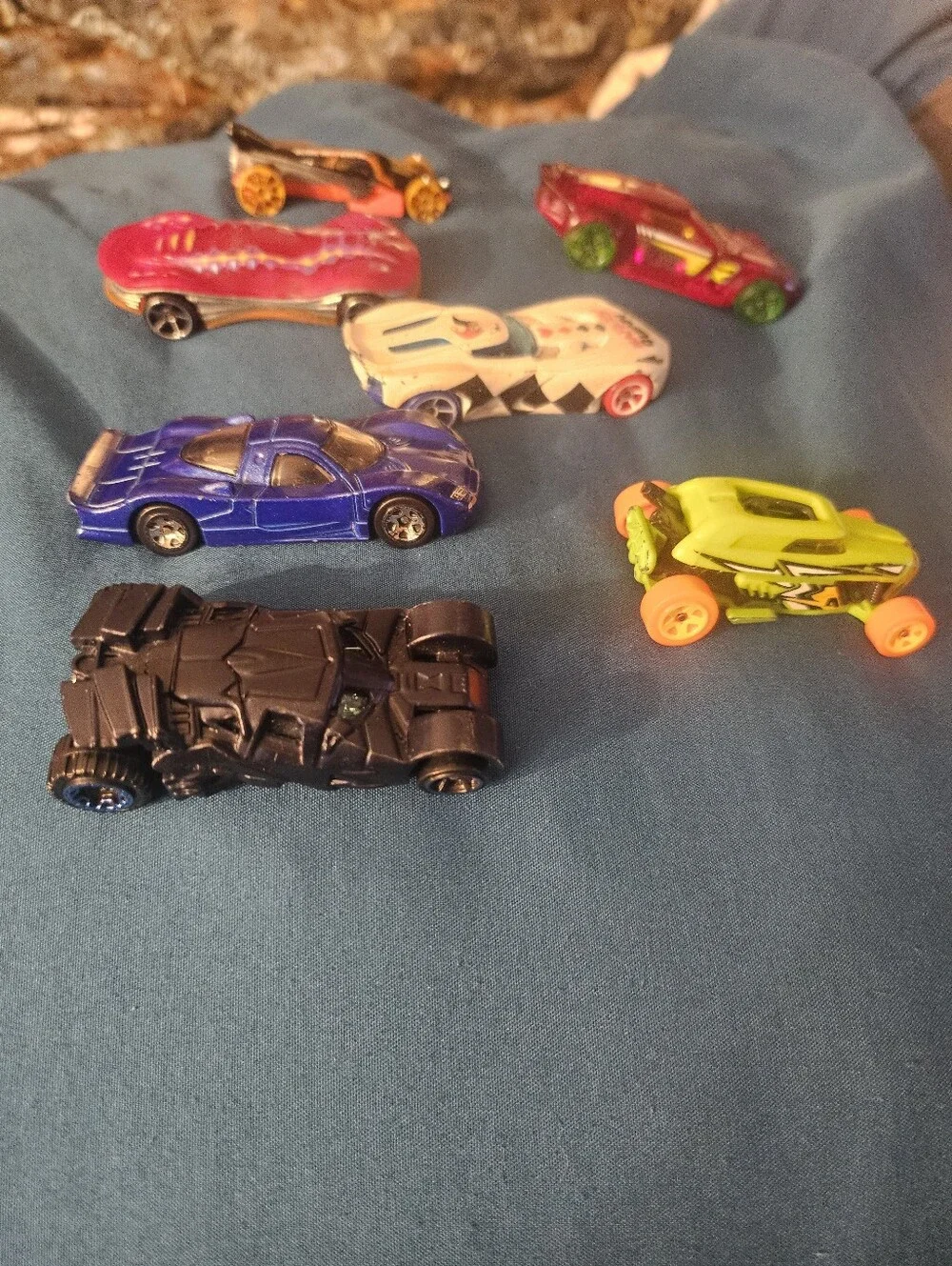 Hot Wheels Assorted Toy Cars lot of 7